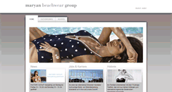 Desktop Screenshot of maryan-beachwear-group.de